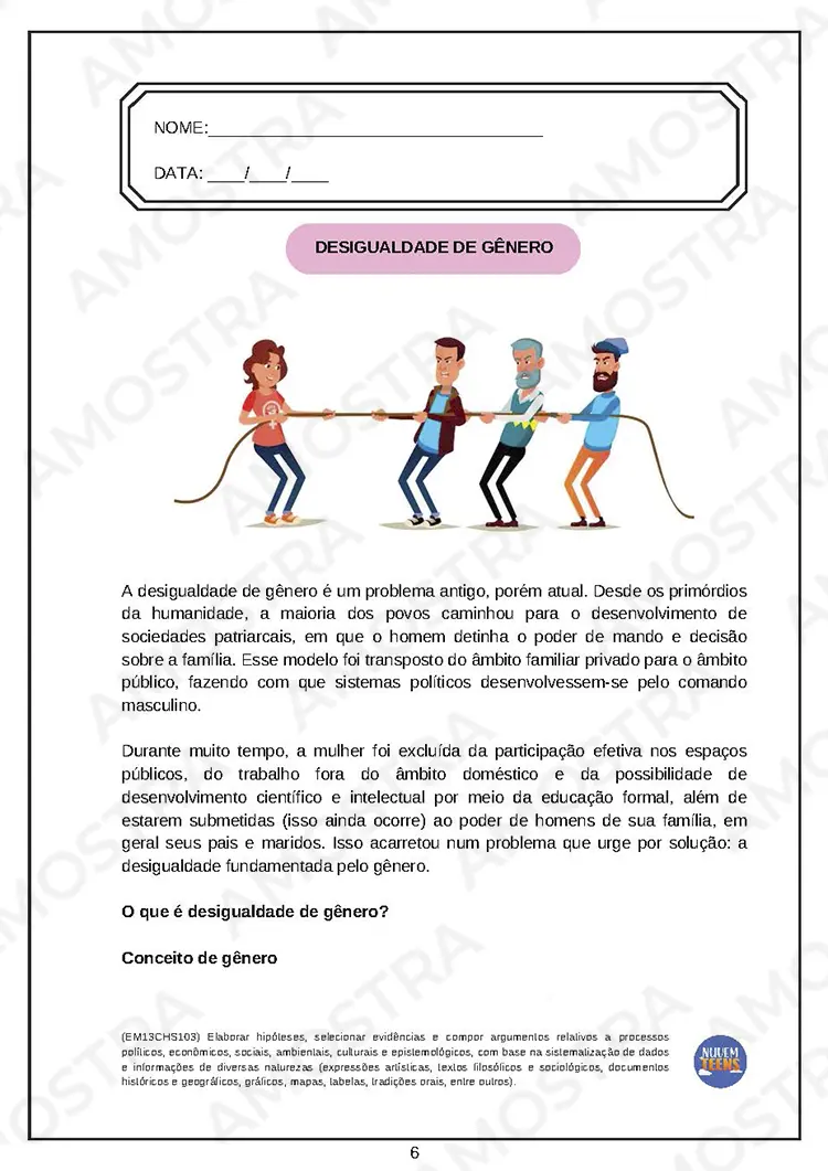 Atividades de Sociologia Ensino Médio - Imagem 6