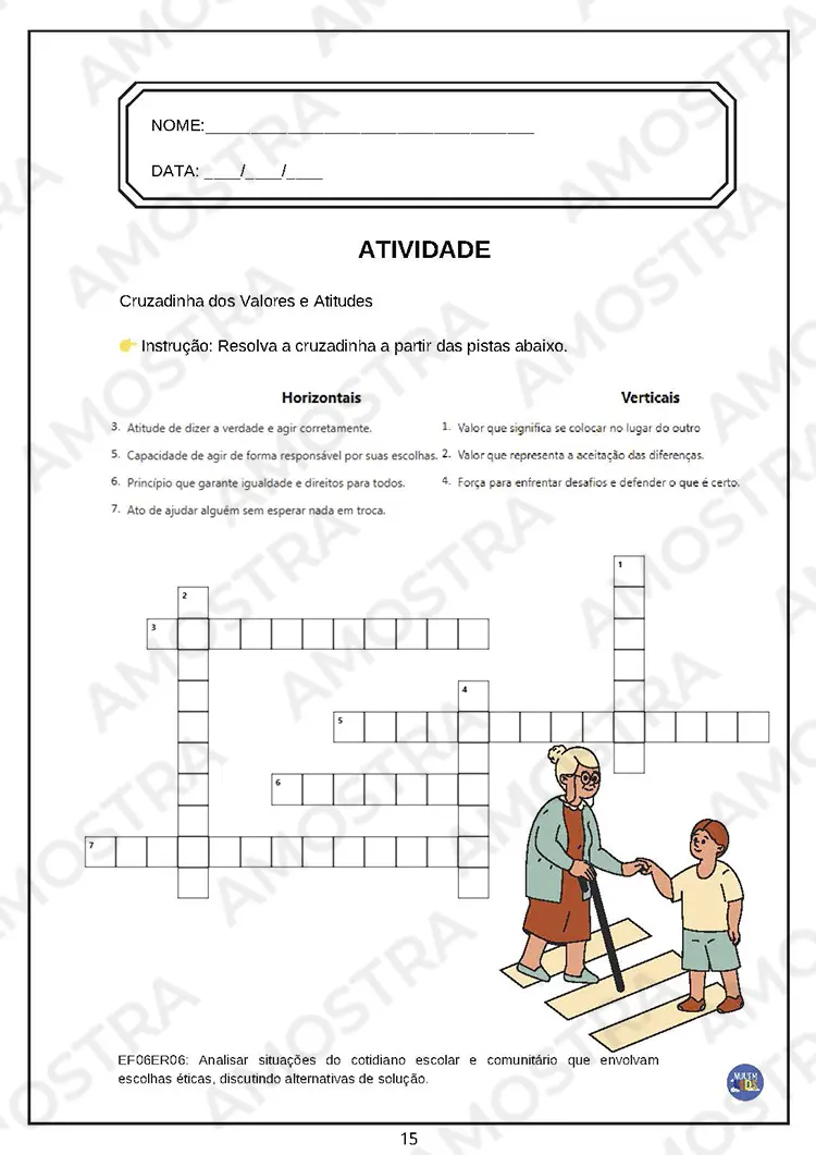 Valores e Atitudes Ensino Religioso Fundamental 2 - Imagem 2