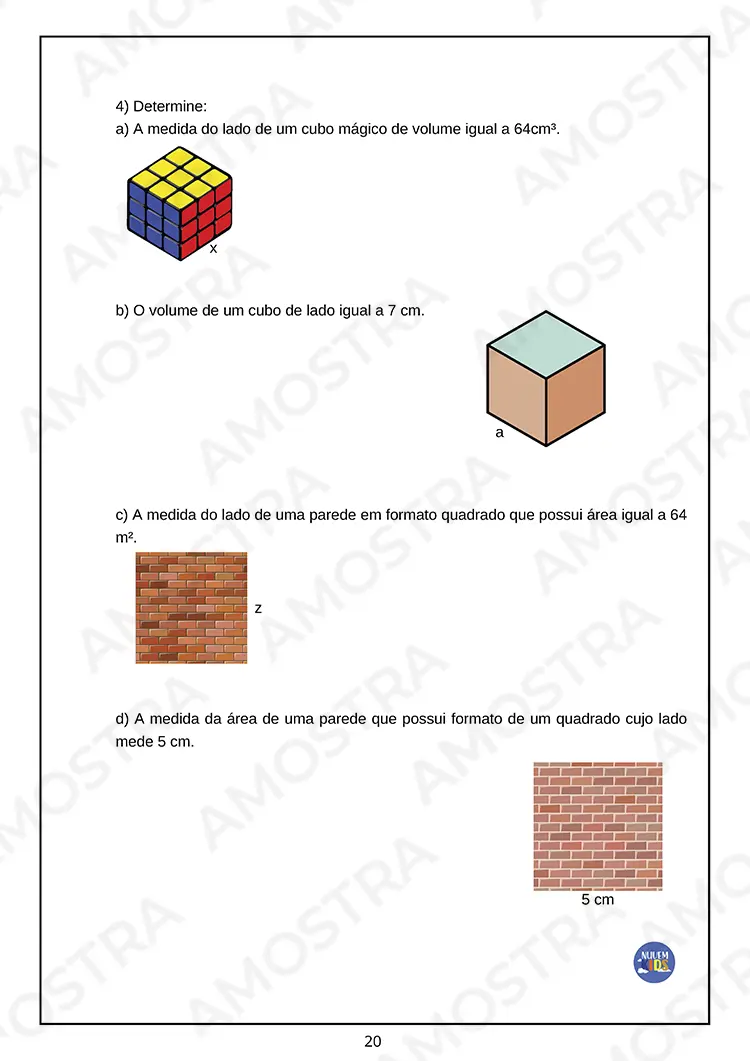 Avaliações de Matemática 6º ao 9º Ano - Imagem 7