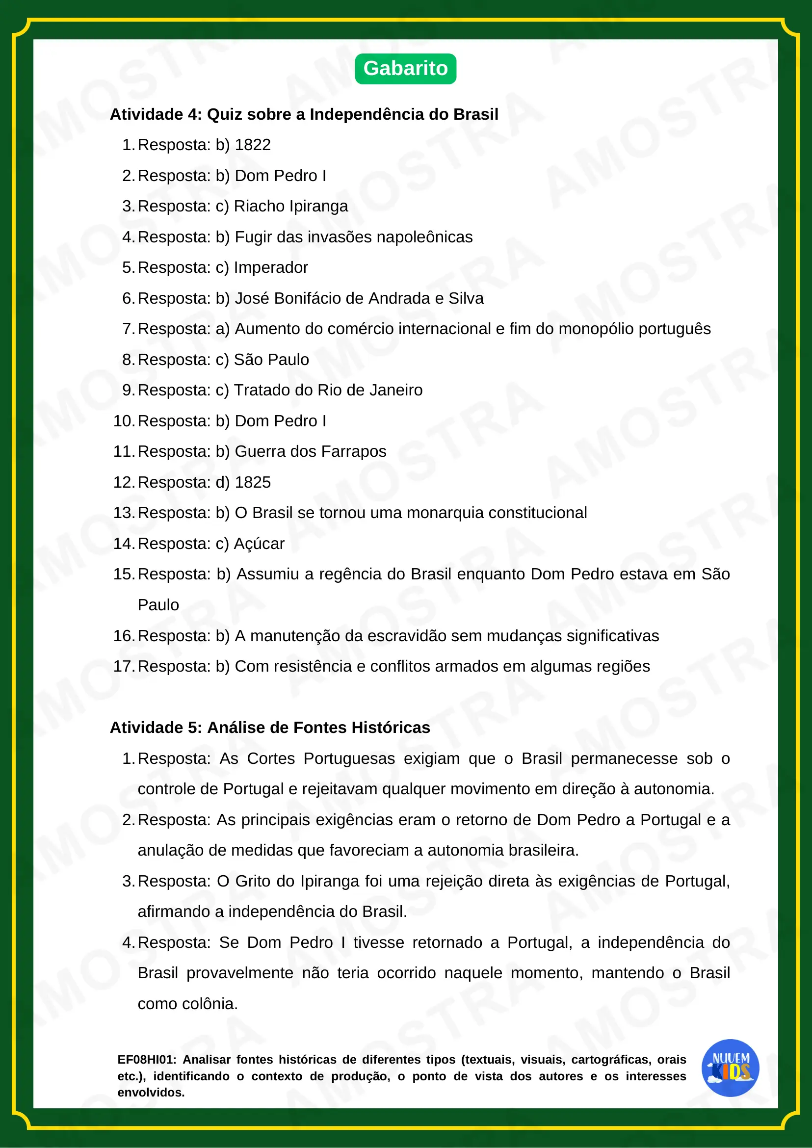 Brinde Atividades 7 de Setembro - Imagem 4