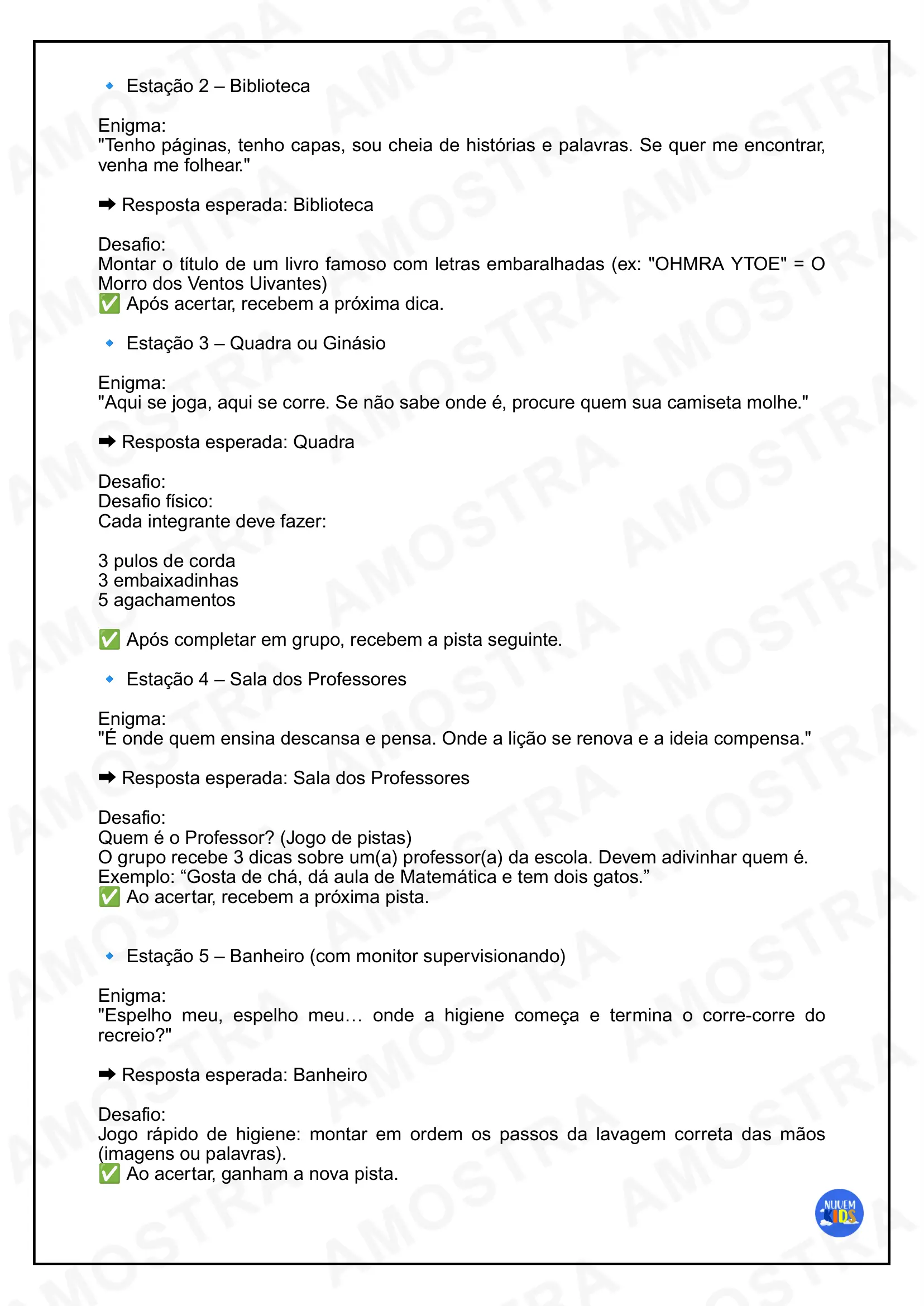 Brinde Atividades Dia do estudante - Imagem 3