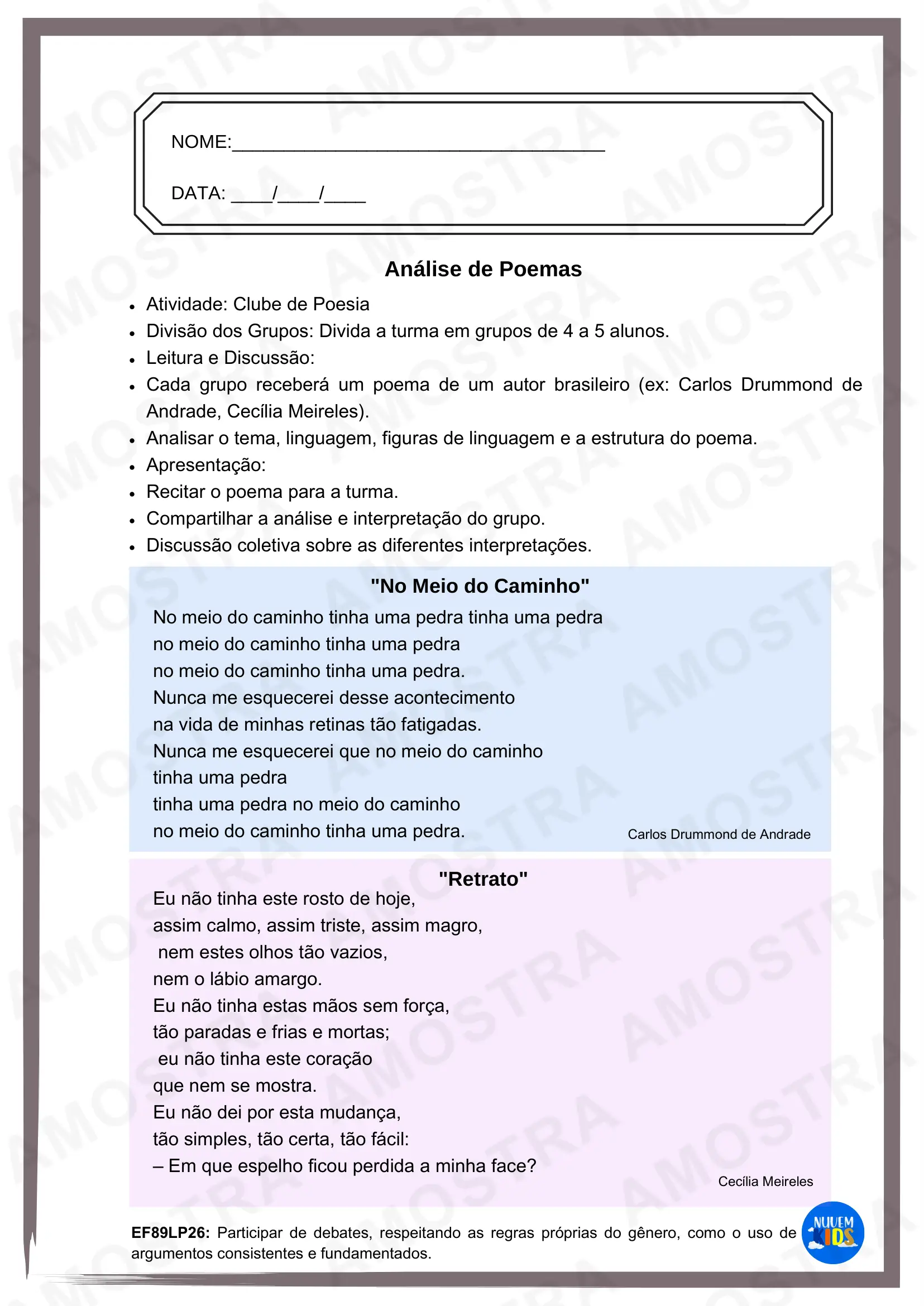 Brinde Atividades Dinâmicas em Grupo para Português - Imagem 2
