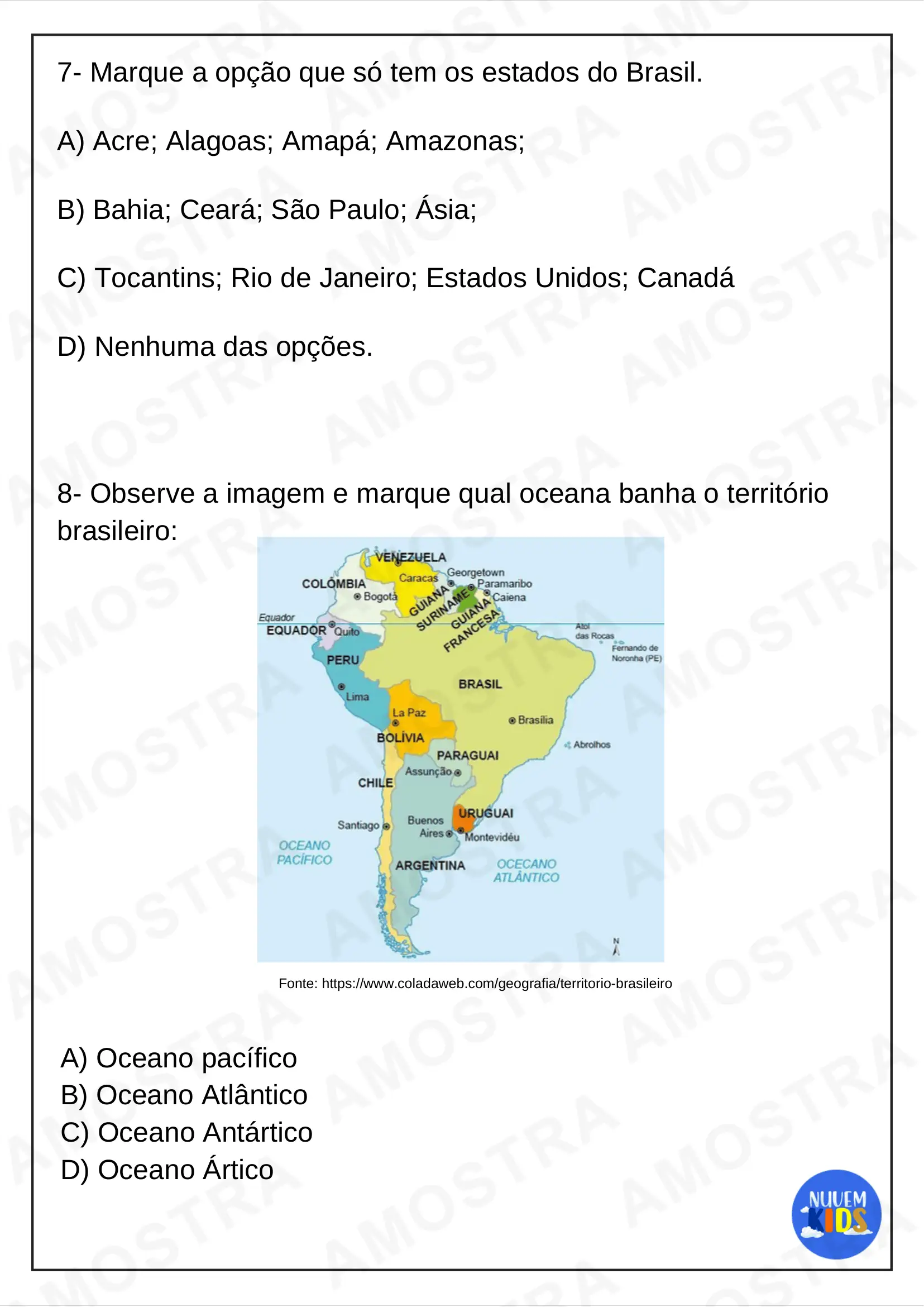 Brinde Simulado de Conhecimentos Gerais - Imagem 4