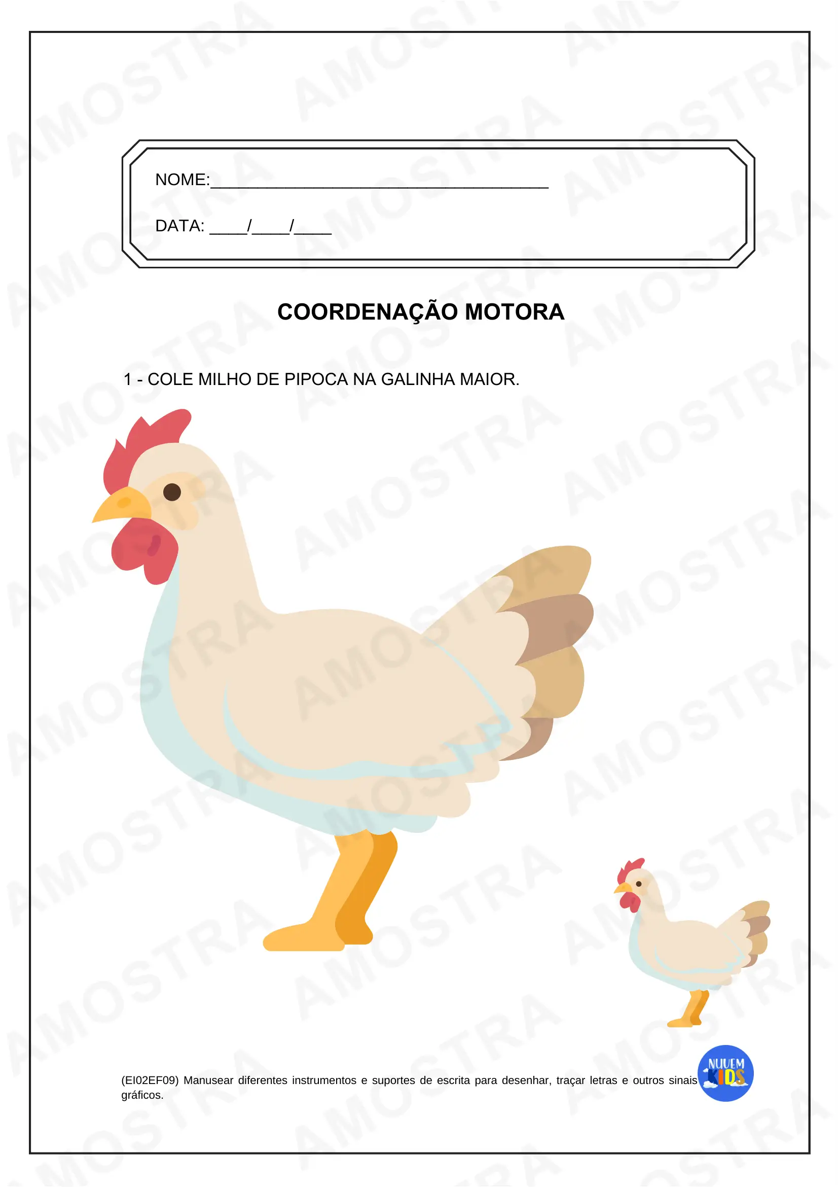 Atividades para Coordenação Motora - Imagem 8