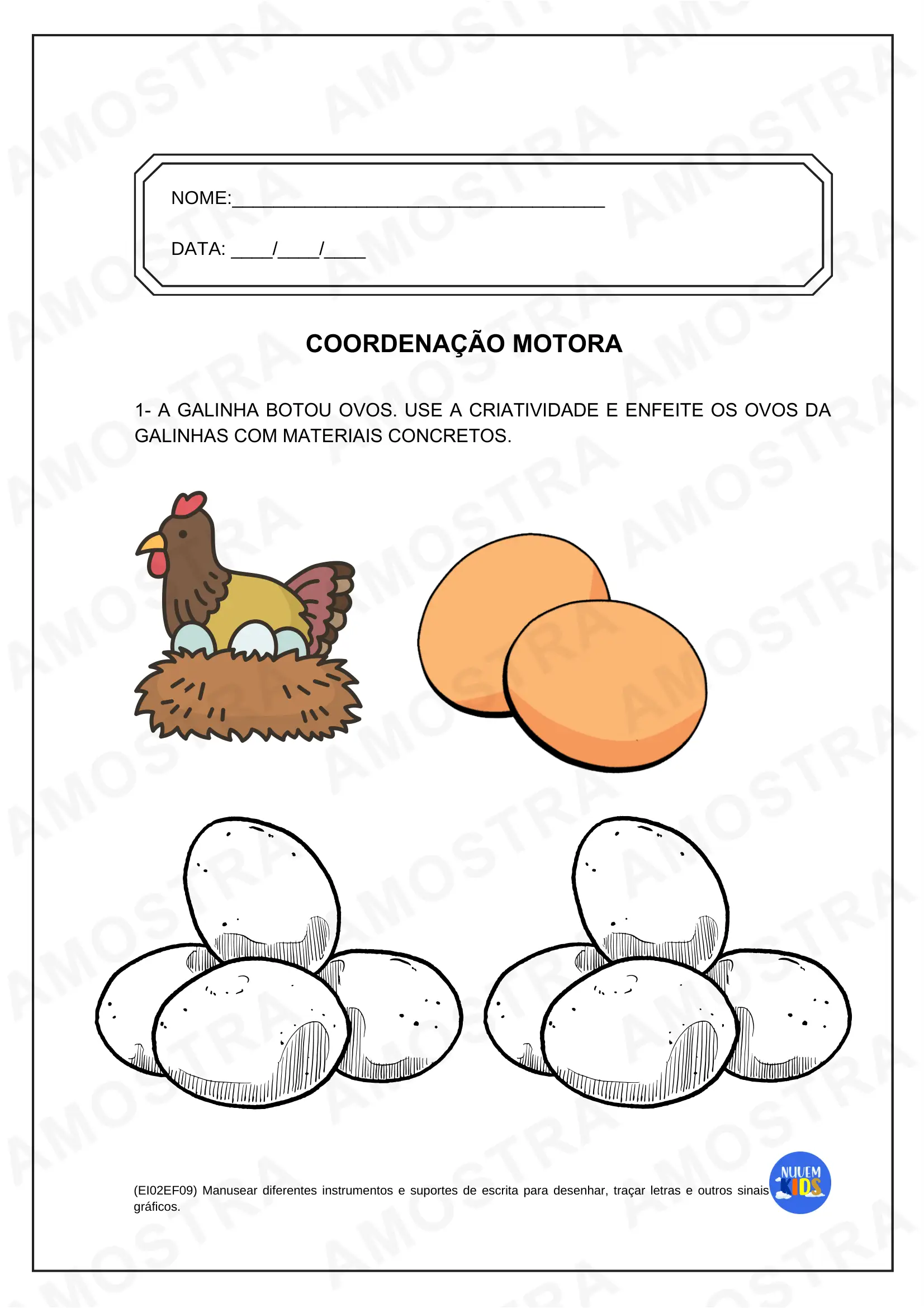 Atividades para Coordenação Motora - Imagem 9