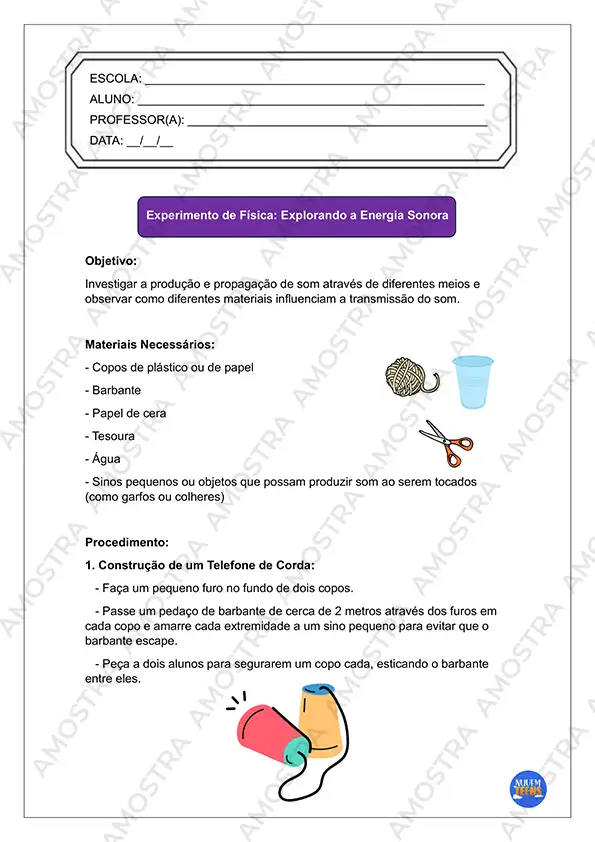 Experimentos de Física Ensino Médio - Imagem 5