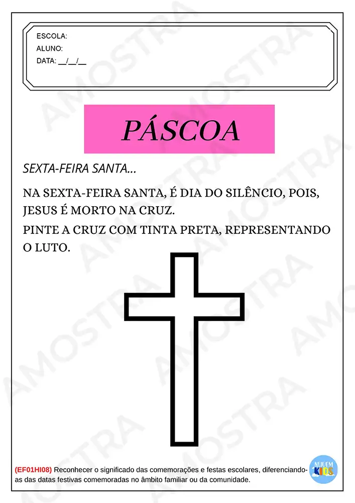 Atividades de Páscoa Séries Iniciais - Imagem 3