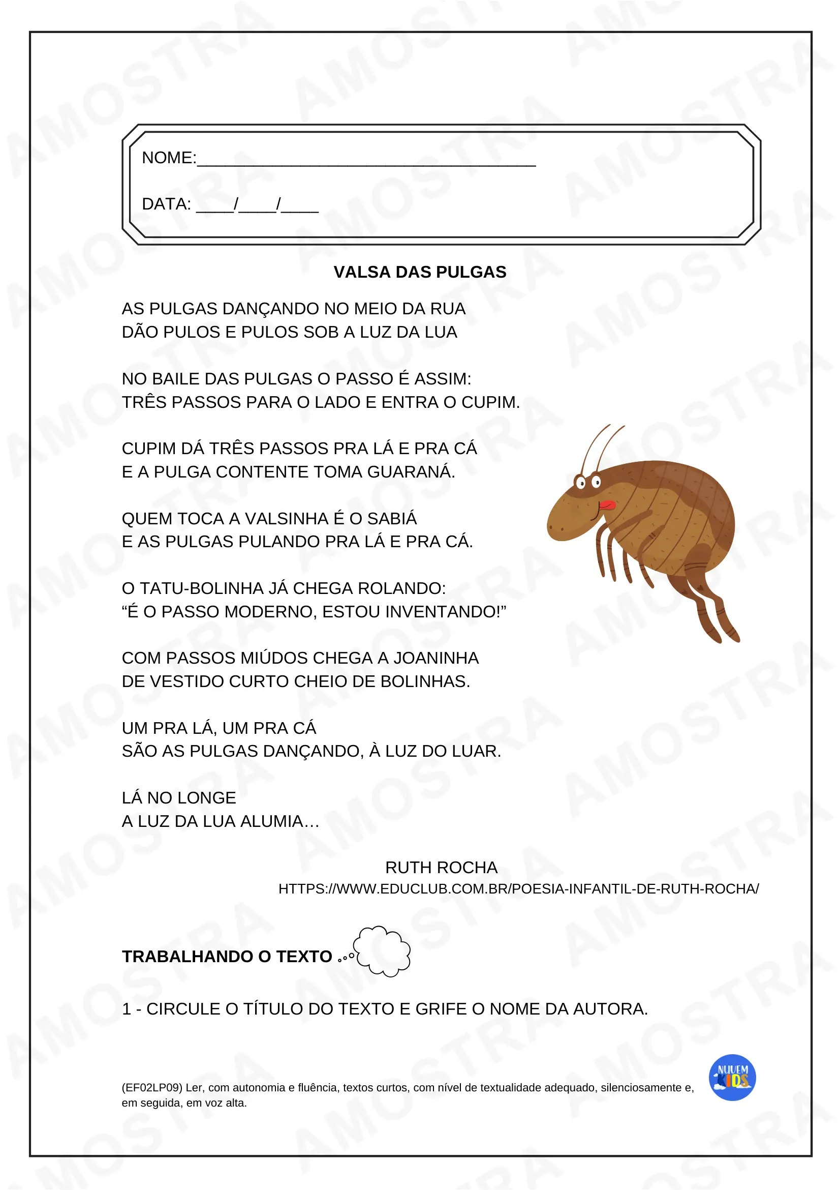 Atividades de Interpretação Textual para Fundamental 1 - Imagem 9