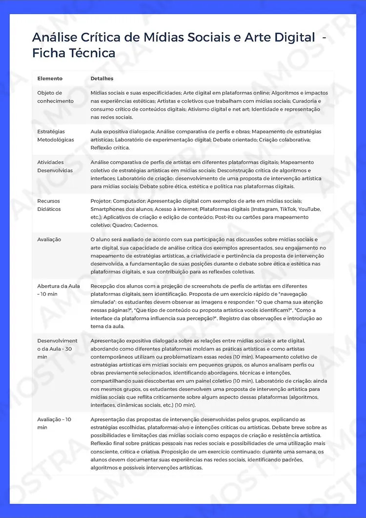 Planejamentos de Aula Arte 1ª a 3ª Série - Imagem 5