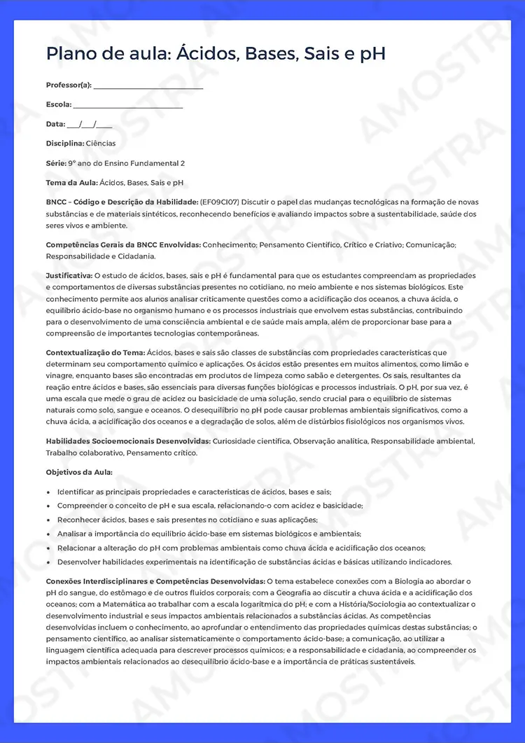 Planejamentos de Aula Ciências 6º ao 9º Ano - Imagem 2