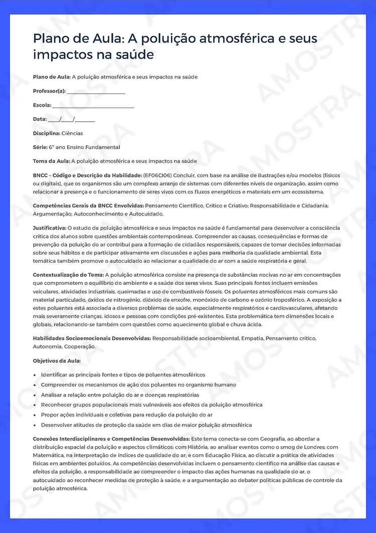 Planejamentos de Aula Ciências 6º ao 9º Ano - Imagem 6