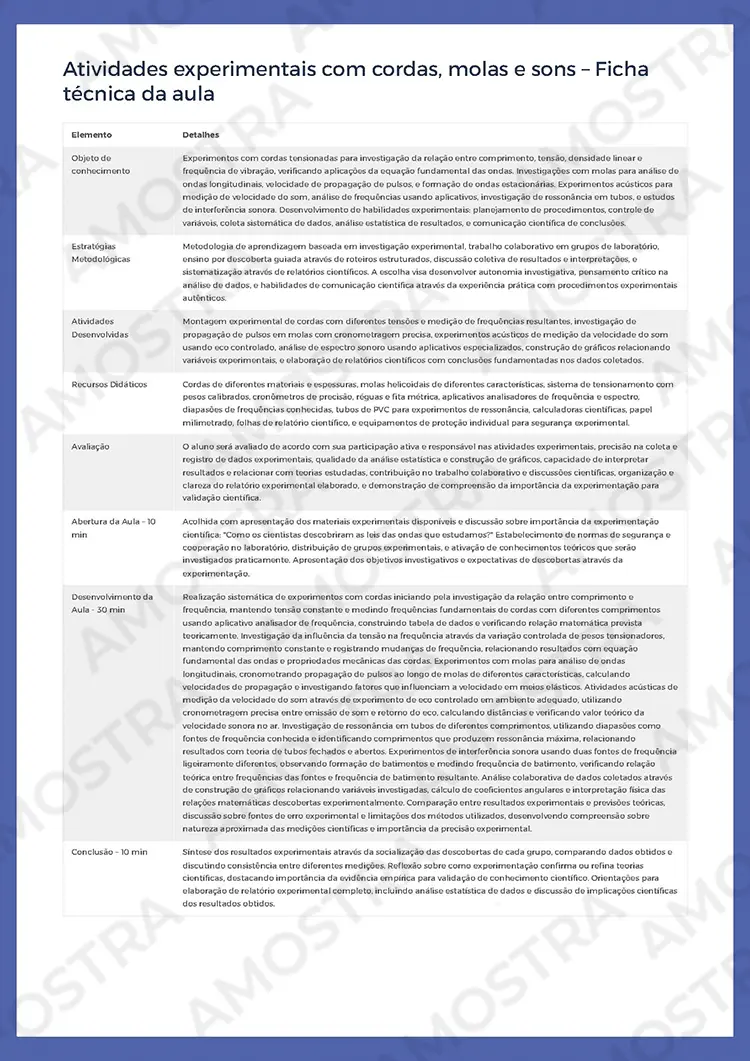 Planejamentos de Aula Física 1ª a 3ª Série - Imagem 2