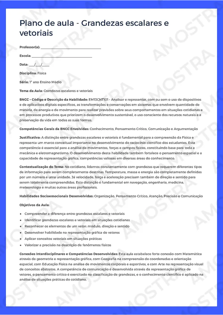 Planejamentos de Aula Física 1ª a 3ª Série - Imagem 7