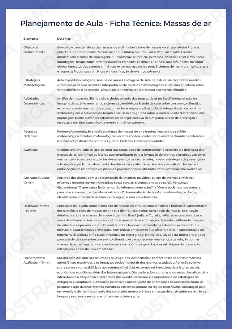 Planejamentos de Aula Geografia 1ª a 3ª Série - Imagem 4