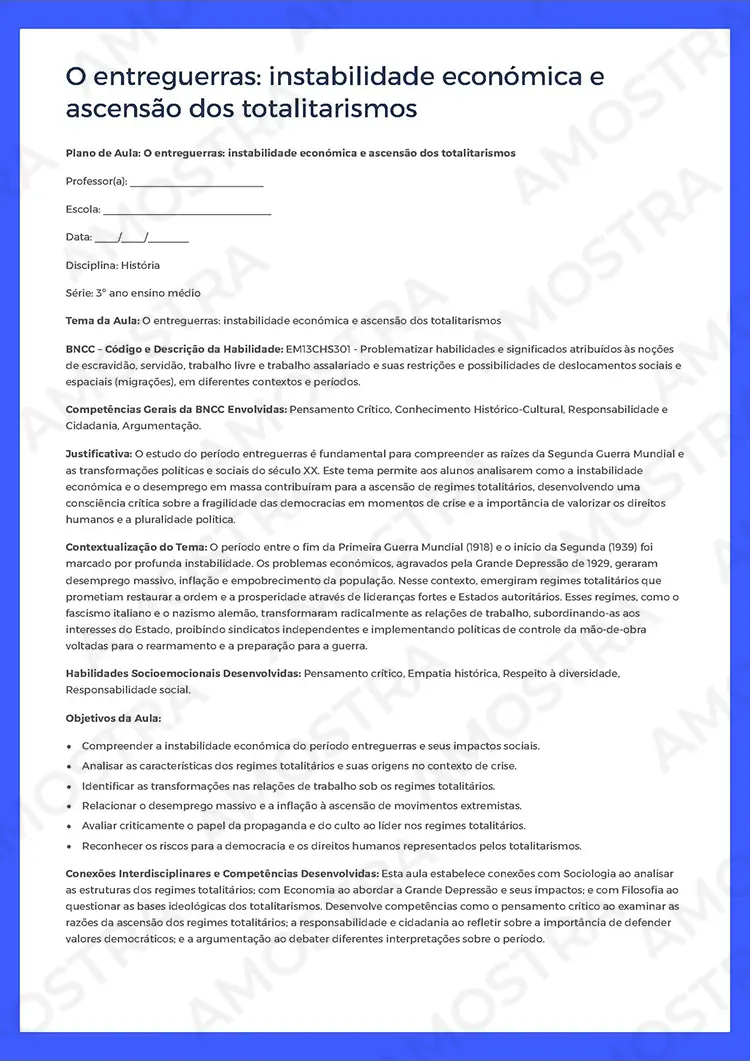 Planejamentos de Aula História 1ª a 3ª Série - Imagem 2