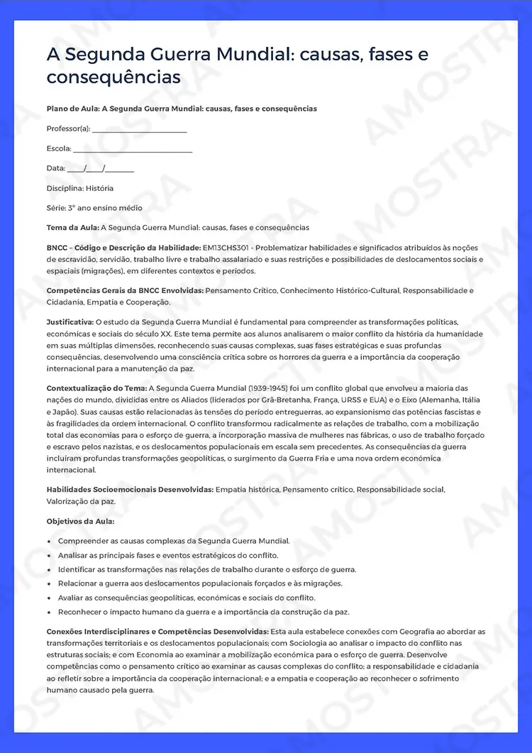 Planejamentos de Aula História 1ª a 3ª Série - Imagem 4
