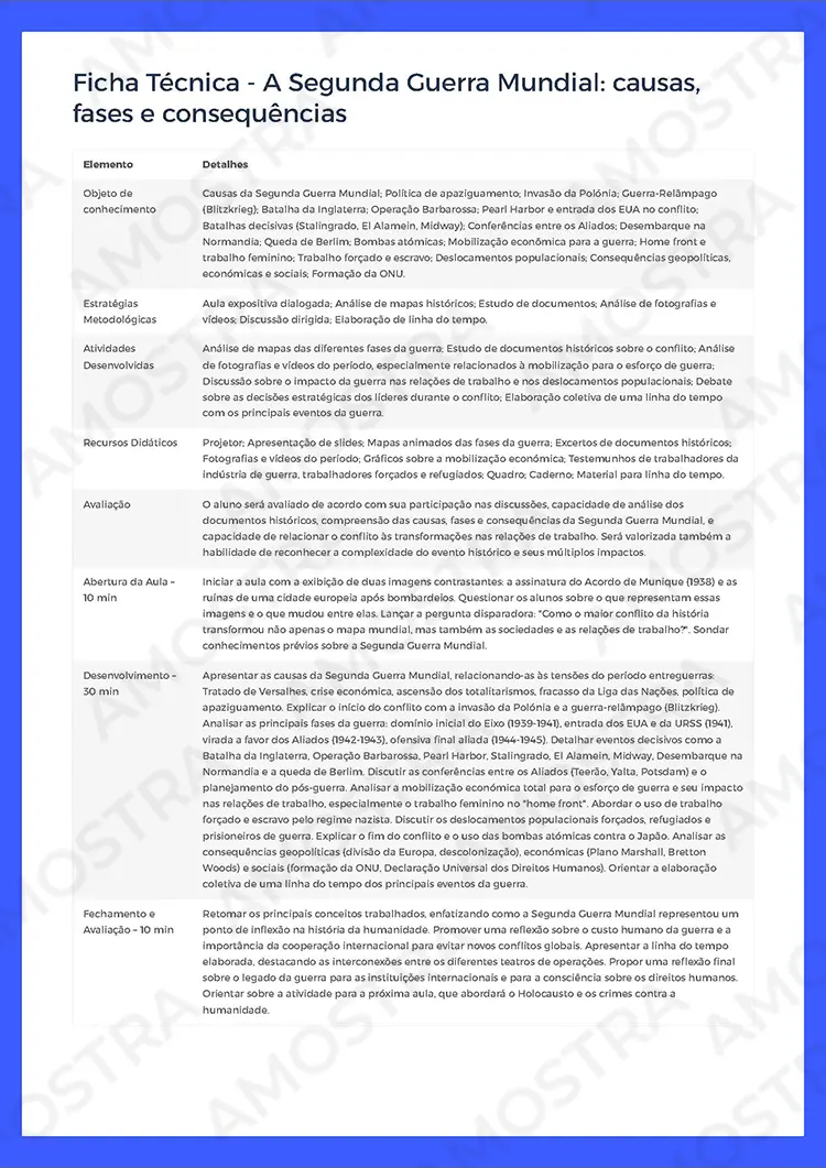 Planejamentos de Aula História 1ª a 3ª Série - Imagem 7