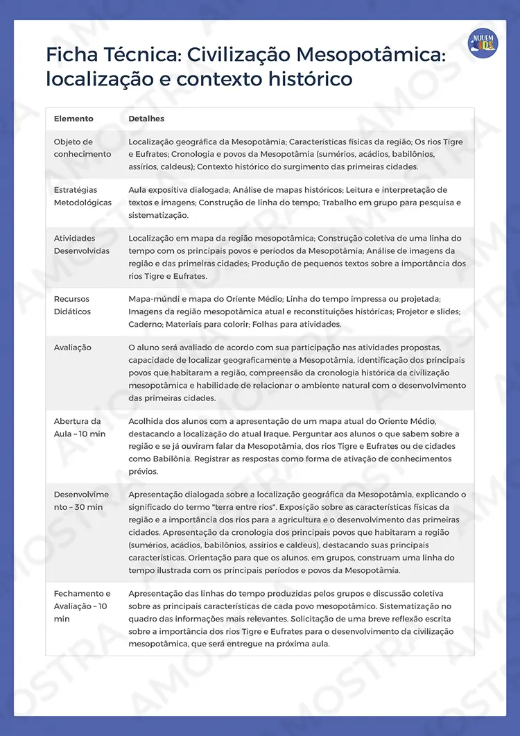 Planejamentos de Aula História 6º ao 9º Ano - Imagem 4