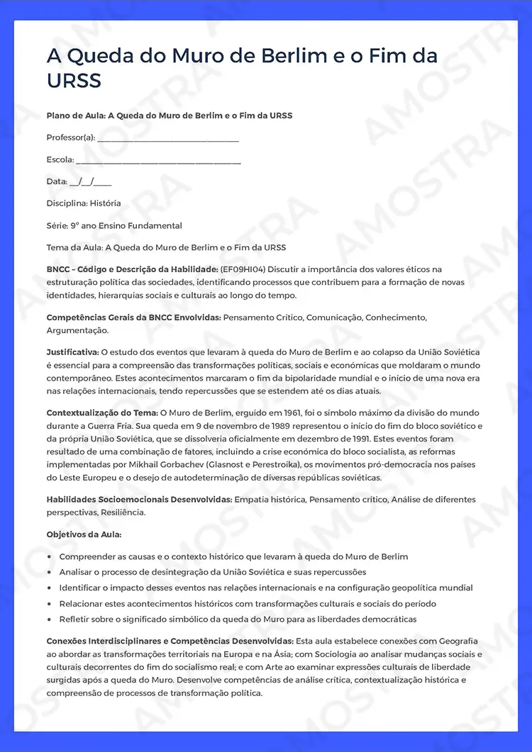 Planejamentos de Aula História 6º ao 9º Ano - Imagem 6