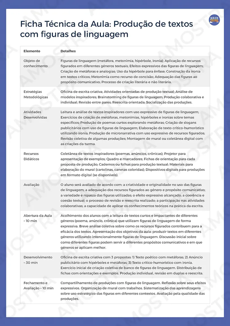 Planejamentos de Aula Português 1ª a 3ª Série - Imagem 6