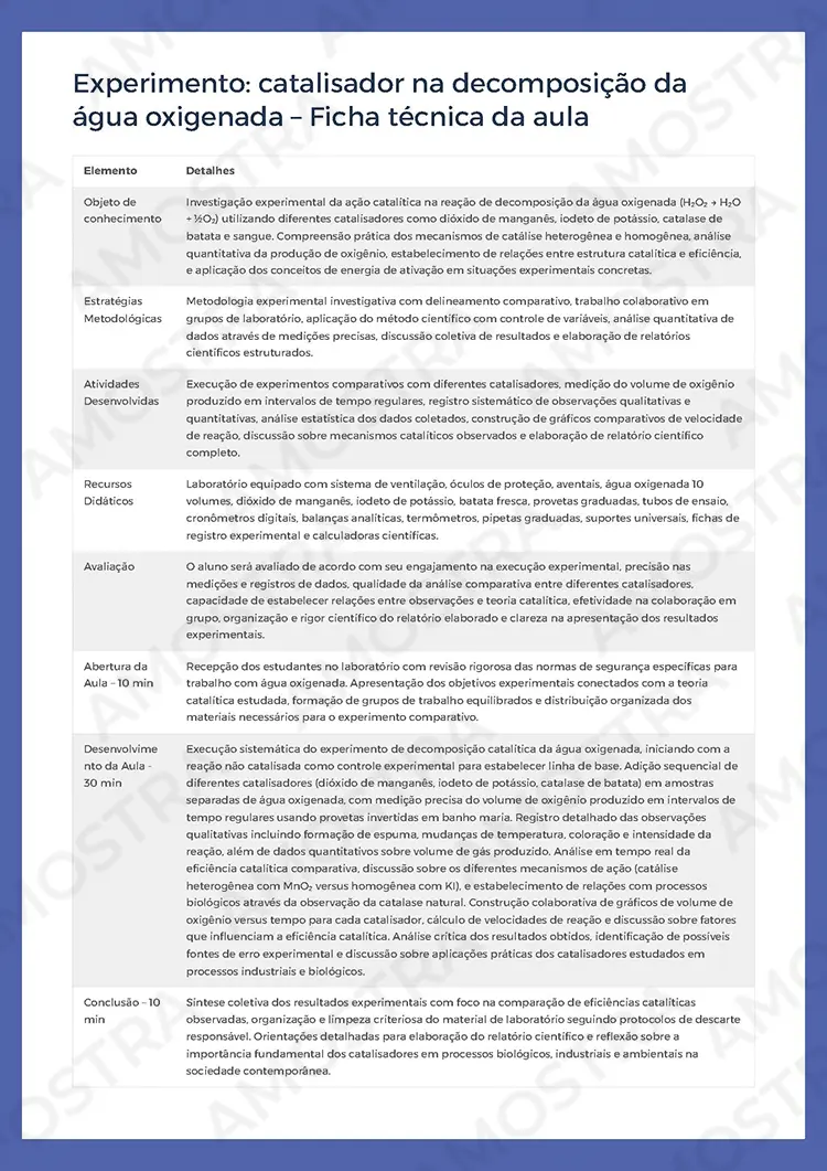Planejamentos de Aula Química 1ª a 3ª Série - Imagem 3