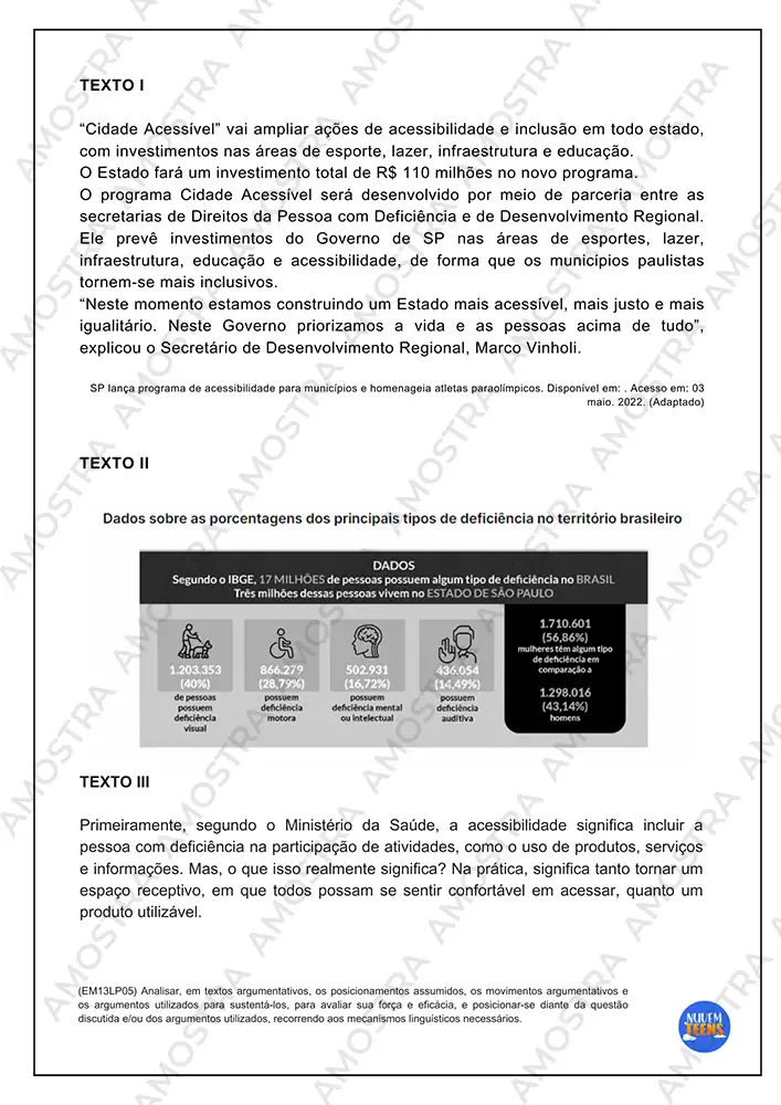 Atividades e Propostas de Redação para Ensino Médio - Imagem 4