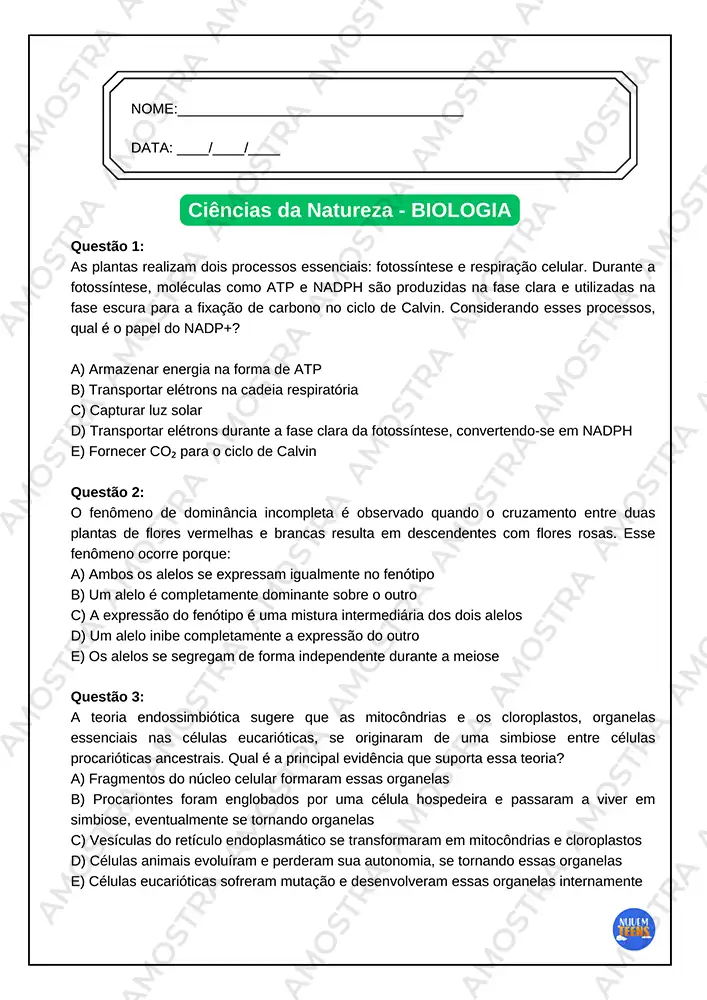 Simulados ENEM Ensino Médio - Imagem 3