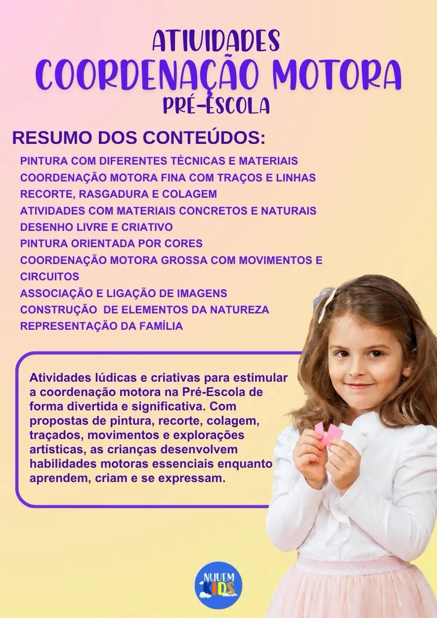 Atividades para Coordenação Motora - Imagem 1