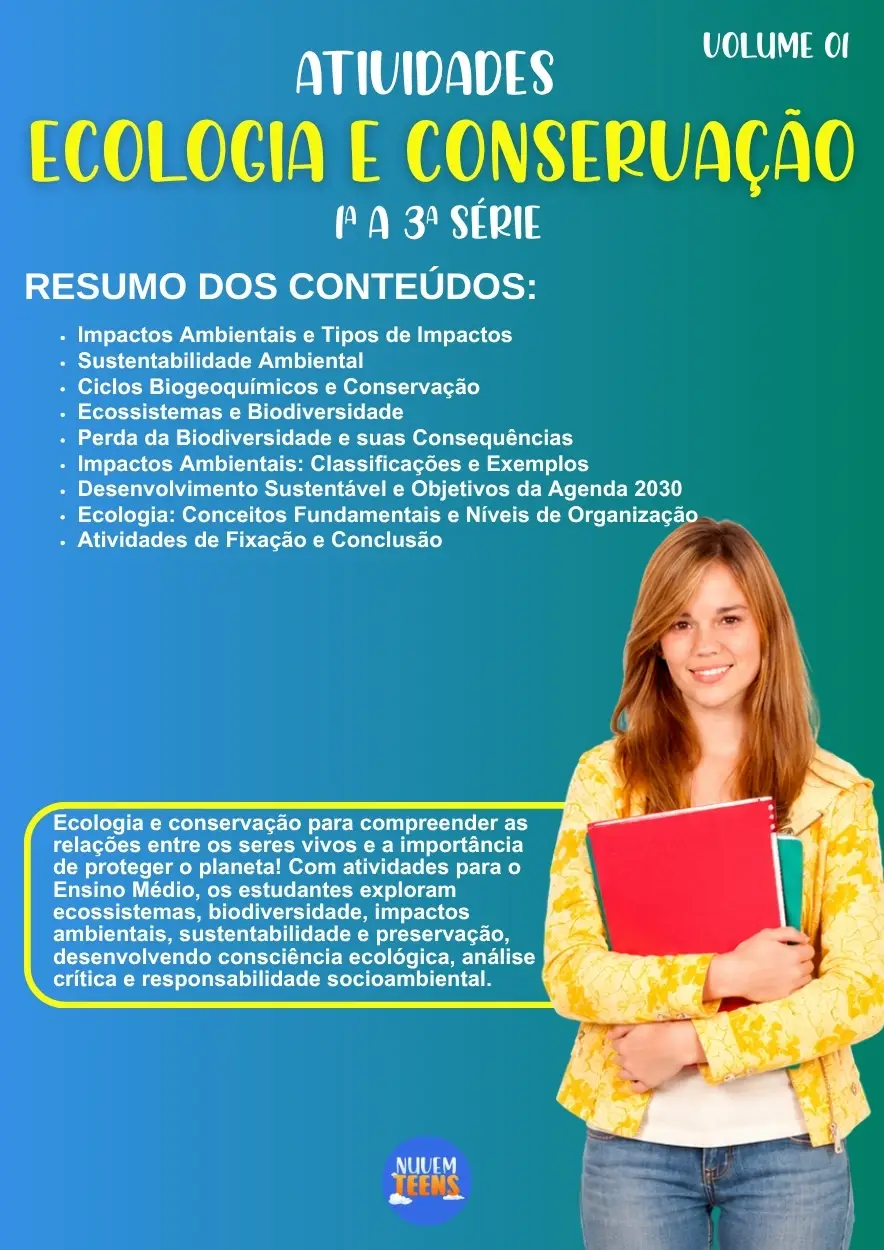 Atividades de Ecologia e Conservação Ensino Médio - Imagem 1