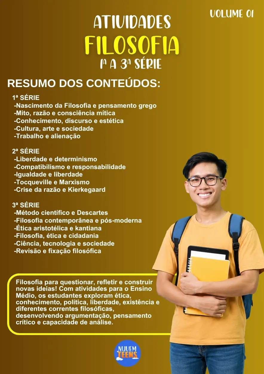 Atividades de Filosofia Ensino Médio - Imagem 1