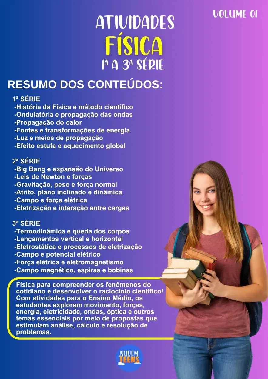Atividades de Física Ensino Médio - Imagem 1