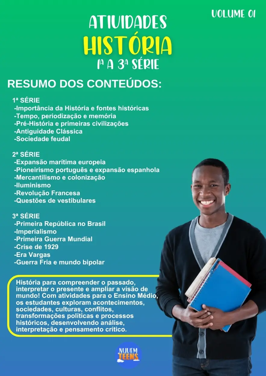 Atividades de História Ensino Médio - Imagem 1