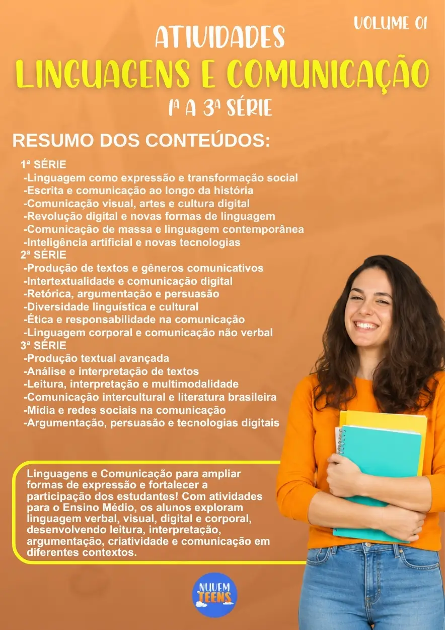 Atividades Eletivas Linguagens e Comunicação para Ensino Médio - Imagem 1