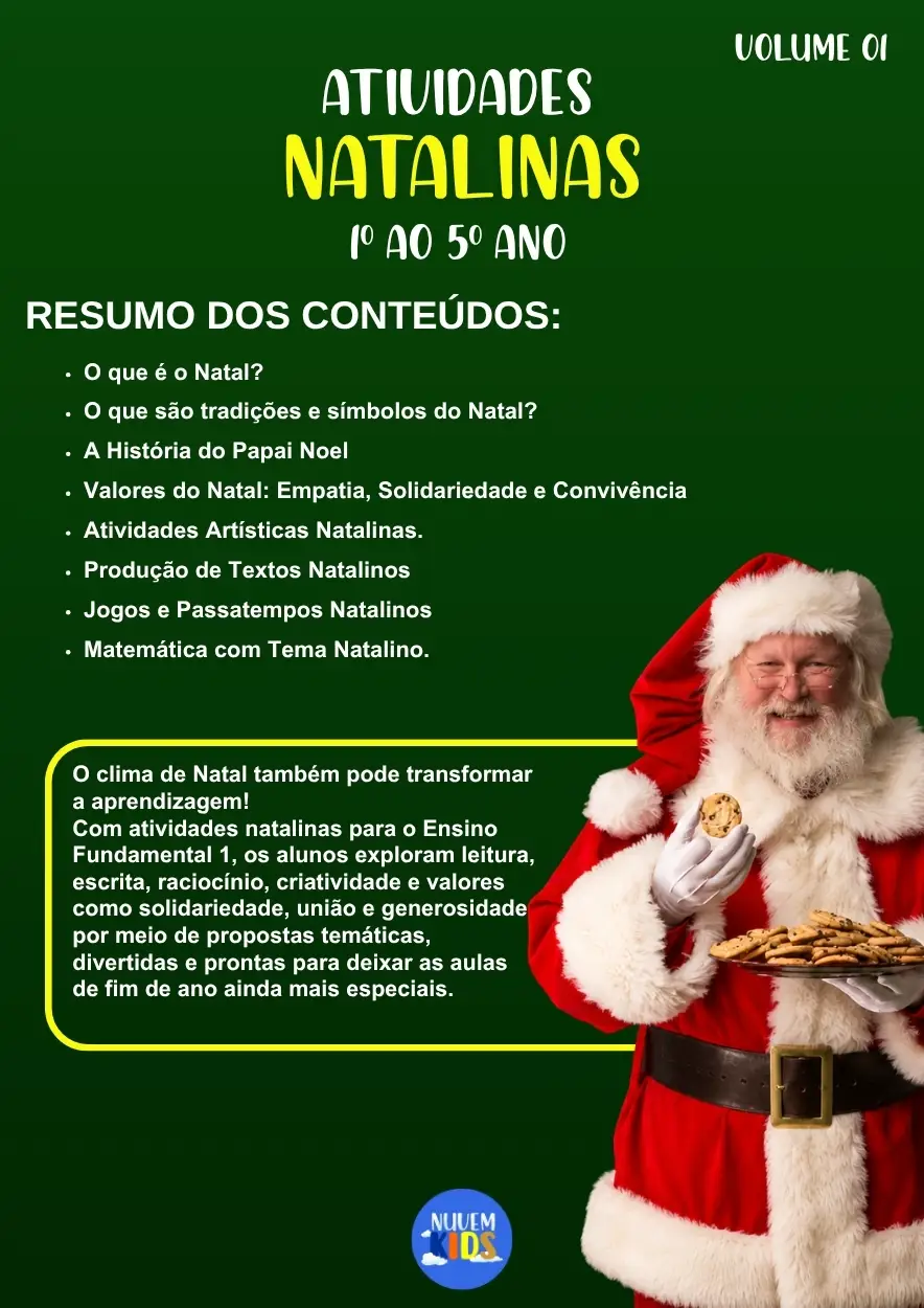 Atividades Natalinas para Fundamental 1 - Imagem 1