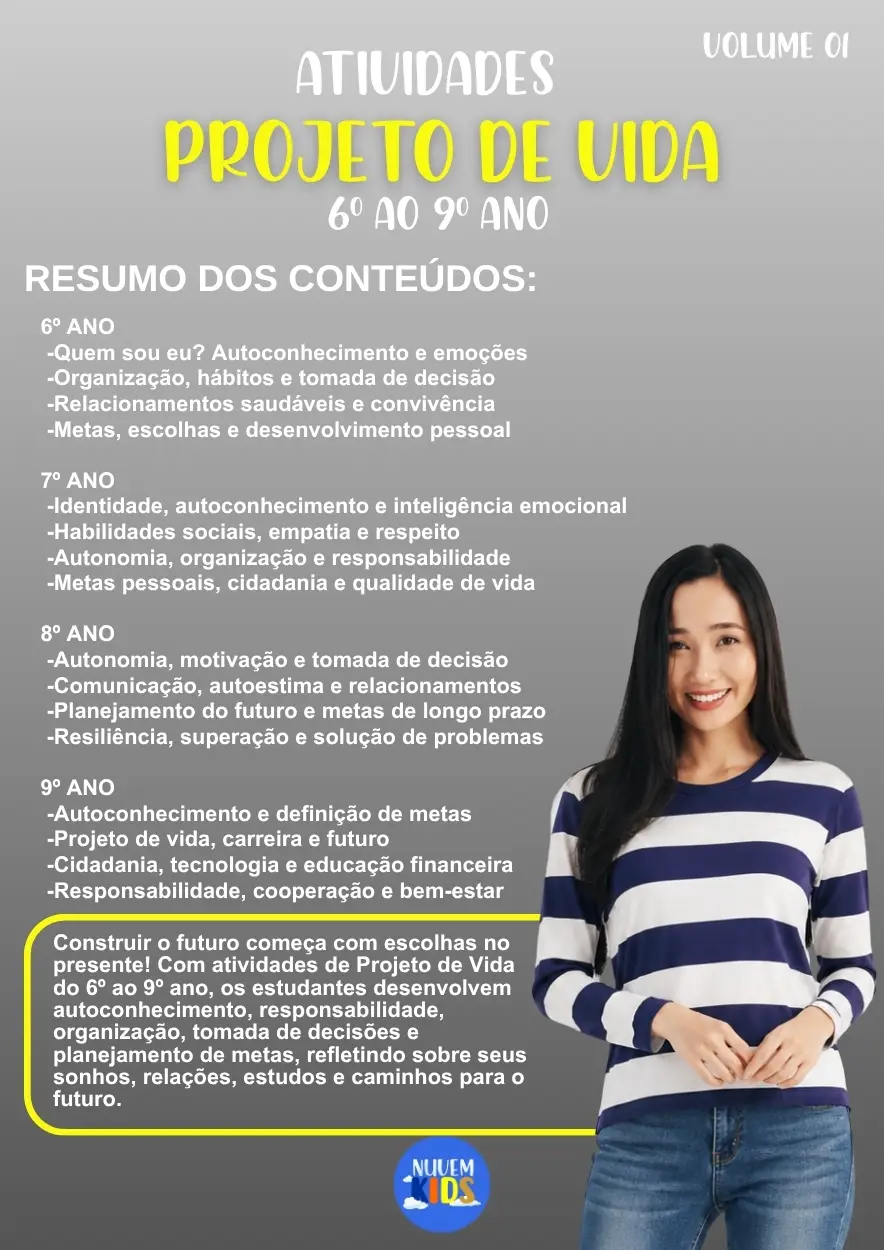 Projeto de Vida para Fundamental 2 - Imagem 1