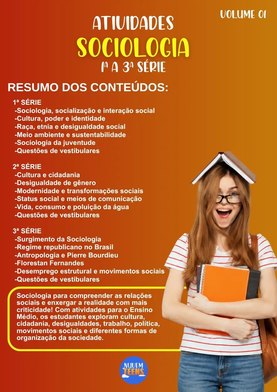 Atividades de Sociologia Ensino Médio - Imagem 1