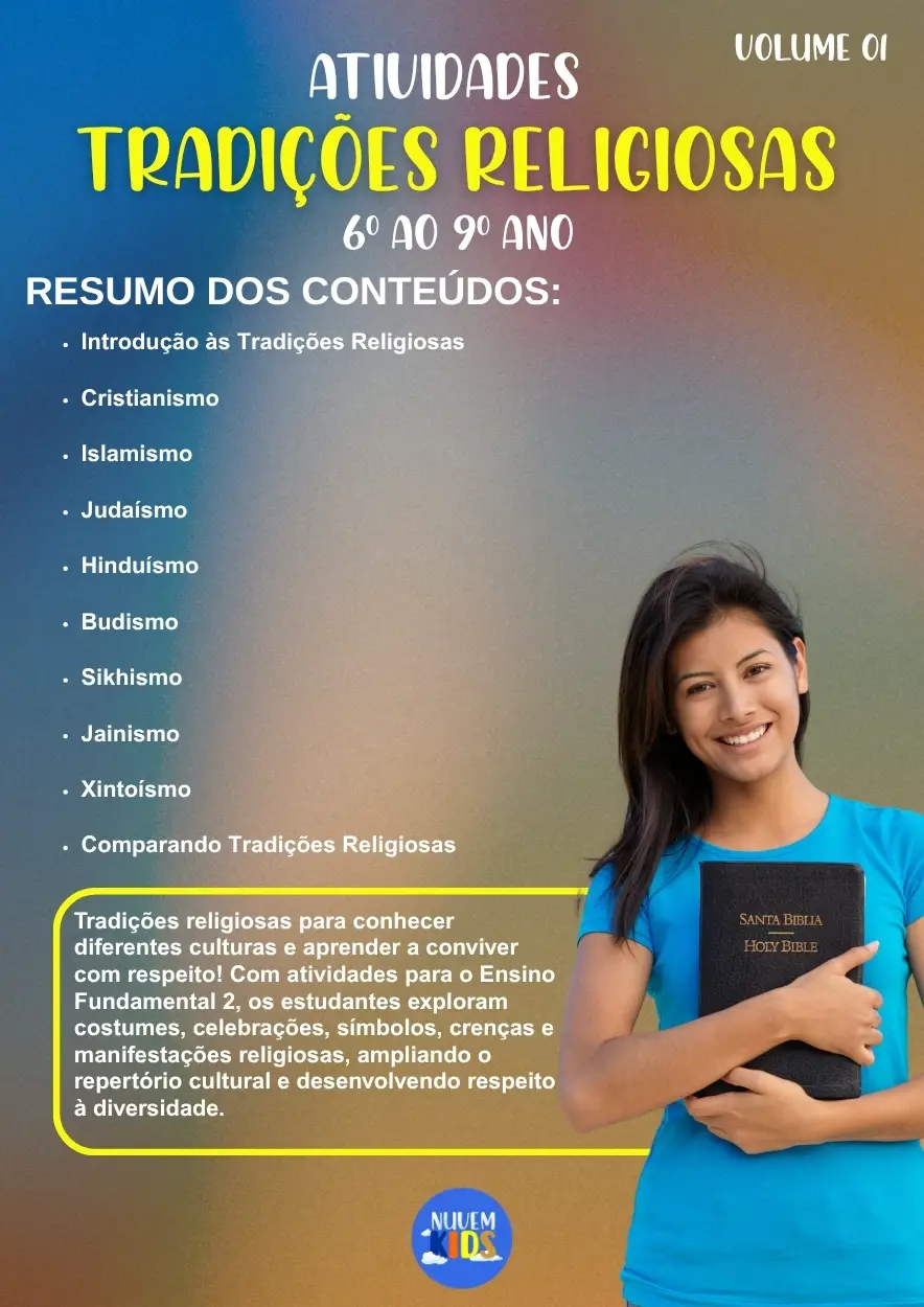 Atividades de Tradições Religiosas 6º ao 9º Ano - Imagem 1