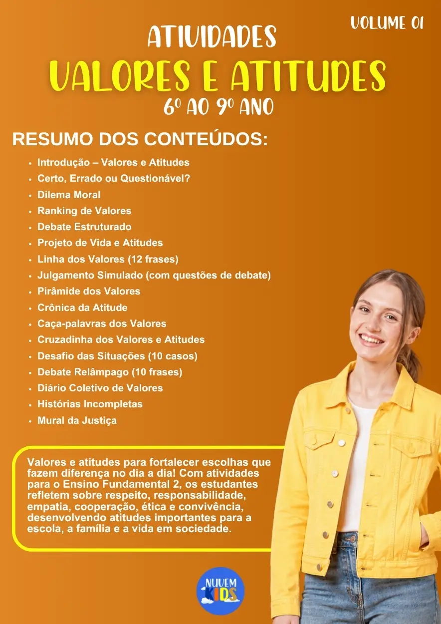 Valores e Atitudes Ensino Religioso Fundamental 2 - Imagem 1