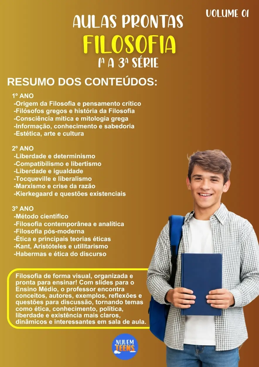 Aulas prontas de Filosofia 1º ao 3º Ano - Imagem 1