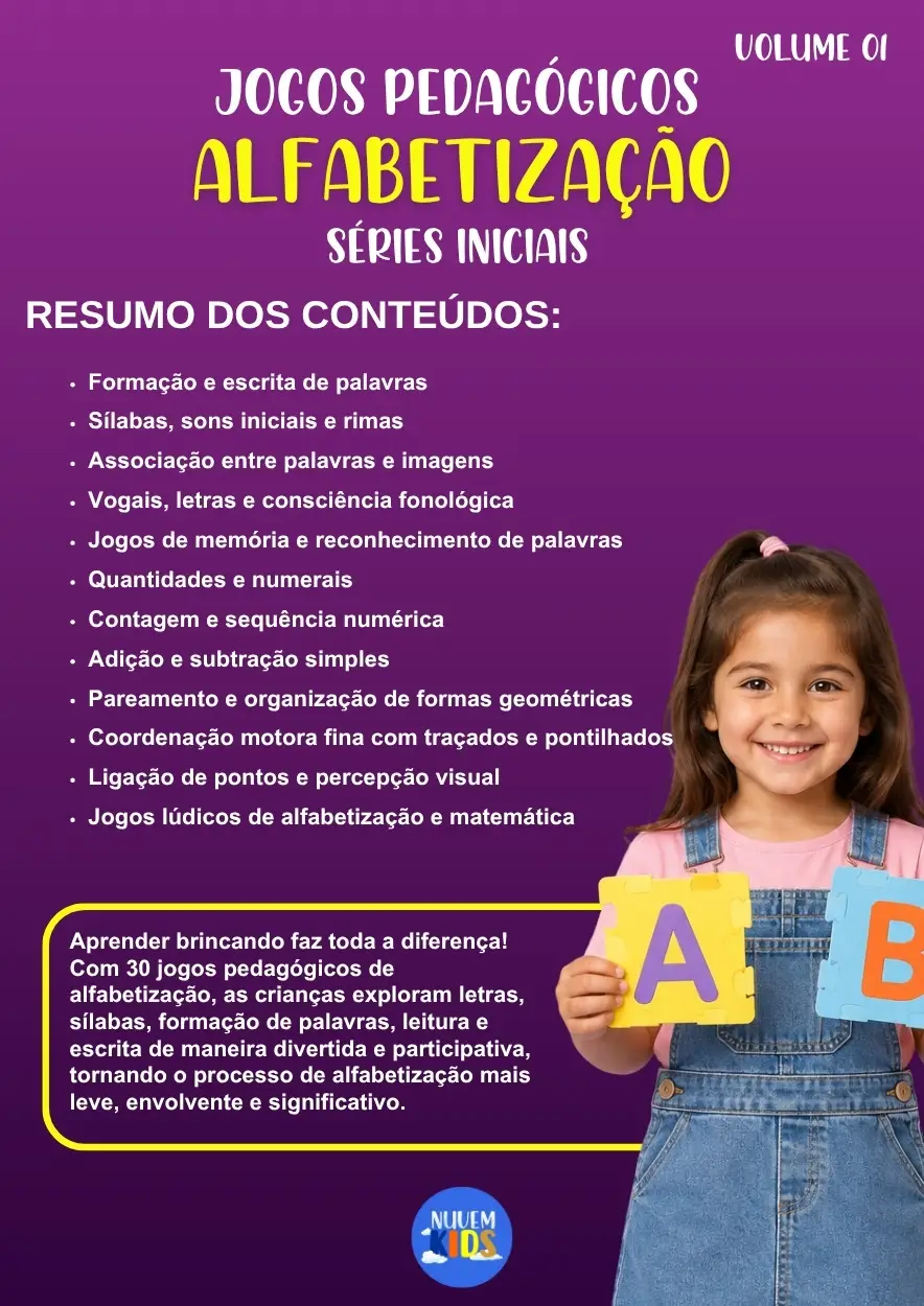 Jogos Pedagógicos para Alfabetização - Imagem 1