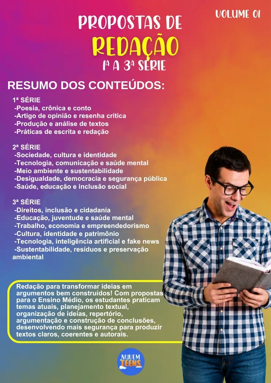 Atividades e Propostas de Redação para Ensino Médio - Imagem 1